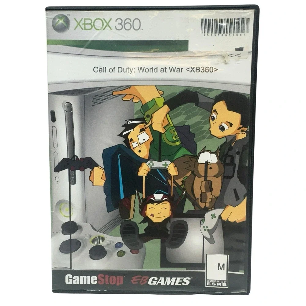 Call of Duty World at War Microsoft Xbox 360 M-Mature 17+ No Manual Pre-owned